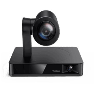 Cámara Yealink UVC86 4K Inteligente con Seguimiento Automático por Voz para Salas de Gran Tamaño