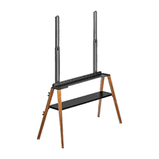 Soporte de TV Easel Studio TV Floor Stand | Compatible VESA 200x200 a 600x400 | Para Pantallas de hasta 75 Pulgadas | Capacidad de Peso 40 kg | Altura Ajustable 905-2590 mm | Incluye Cable Anti-Caída