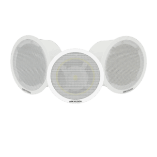 Kit Altavoz principal y 2 bocinas secundarias, solo alimenta la principal  | Bluetooth |  Hik-Connect | Musical Ambiental | Voceo | Calendarización de audios