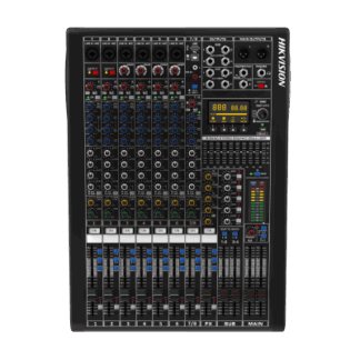 Consola de Mezcla Analógica | 8 Canales | 6 Entradas Mic/Línea | 12 Salidas | DSP Efectos | USB Media | Bluetooth | Montaje en Rack