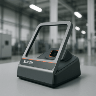 Lector de Códigos de Barras SUNMI Blink2 / 100 MP CMOS / Velocidad 0.1 segundos / Precisión Mejorada 25% / Ángulo 45° / USB Type-C / Decodificación 1D y 2D / Diseño Bicolor