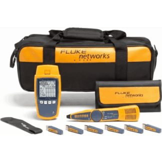 Kit Profesional de Verificador de Red MicroScanner PoE, para Comprobación de Redes de Voz, Datos, Video y PoE 802.3af, at, bt y UPOE, con Pantalla LCD Retroiluminada