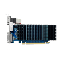 TARJETA DE VIDEO ASUS NVIDIA GT730 /PCIE X16 2.0 /2GB GDDR5 /HDMI /DVI-D /BAJO PERFIL /GAMA BASICA
