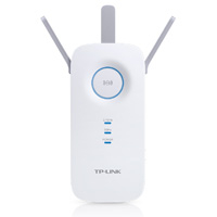 REPETIDOR TP-LINK RE450 INALAMBRICO EXTENSOR DE RANGO AC1750 802.11A/B/G/N/AC 1 RJ45 GIGABIT WIFI 5GHZ 1300MBPS Y 2.4GHZ 450MBPS 3 ANTENAS