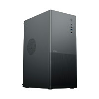 GABINETE ACTECK REX MAX GM757 / MEDIA TORRE / ATX, MICRO ATX, MINI ITX / PANEL DE METAL + MALLA / 5 AÑOS DE GARANTIA / NEGRO / AC-943994