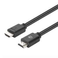 CABLESHDMI/MANHATTAN/356640/CABLE HDMI DE ALTA VELOCIDAD 4K@60HZ CON ETHERNET, 1.5 M