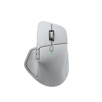 MOUSE LOGITECH MX MASTER 4 INALAMBRICO EASY SWITCH USB LOGI BOLT HASTA 8000 DPI GRIS PALIDO